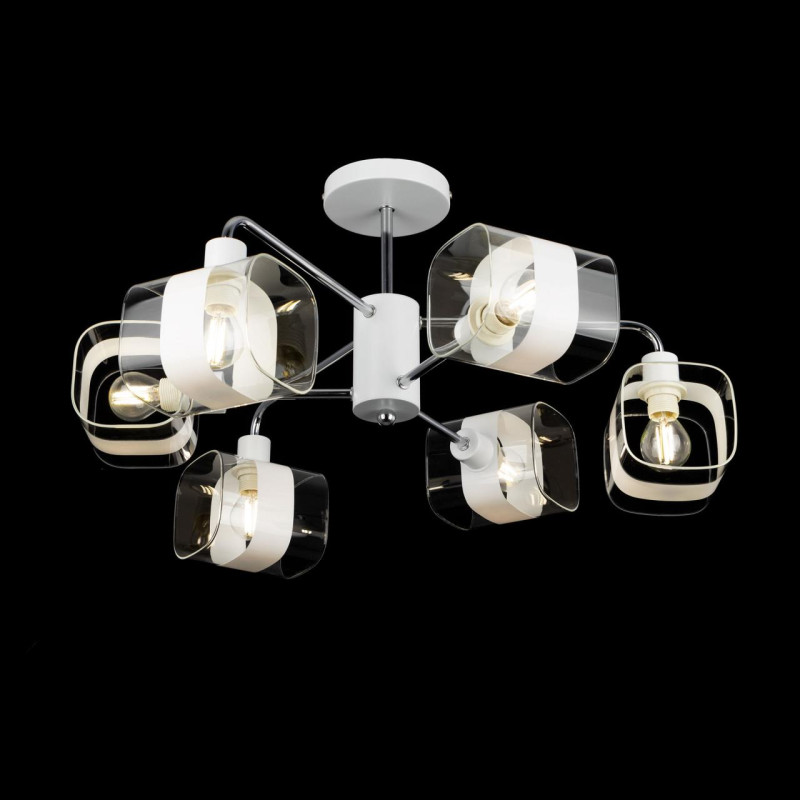 Люстра 55 см Citilux Бертон CL140160 белый