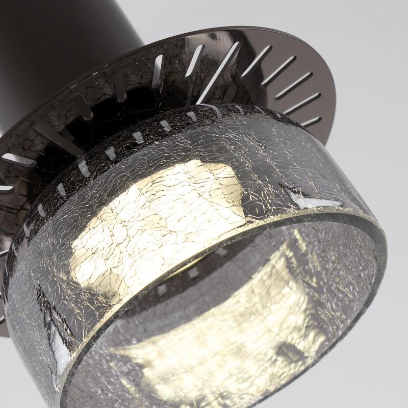 Подвесной светильник 9x12x17,5см, LED, 10Вт, 3000 / 6500К, Modelux MS.1411.120 BK Черный