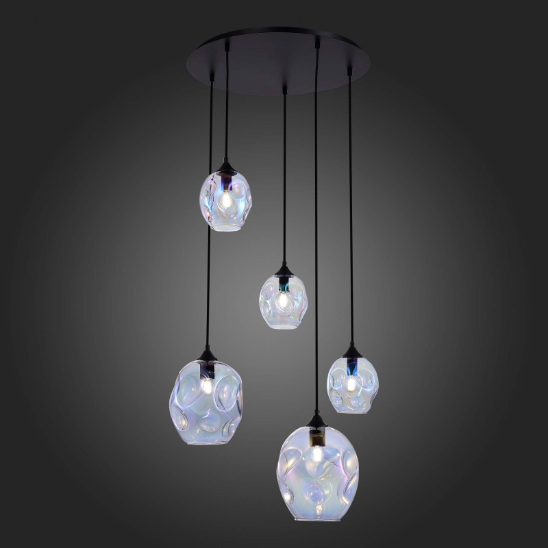 Люстра подвесная 68 см, ST LUCE IDESIA SL1188.403.05 Черный
