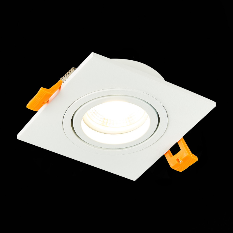 Встраиваемый светильник 9/8 см, GU10, IP20 ST LUCE ST251.508.01 Белый