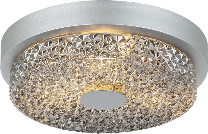 Потолочный светильник 30 см, Stilfort Stat 2191/06/03C, никель