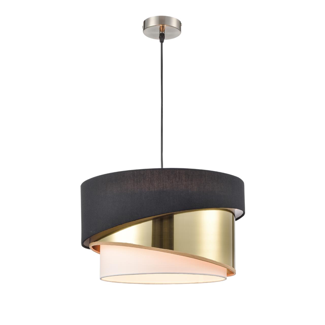 Светильник подвесной 40*40*150 см, 3*E27 Lumion Indira 8041/3 никель