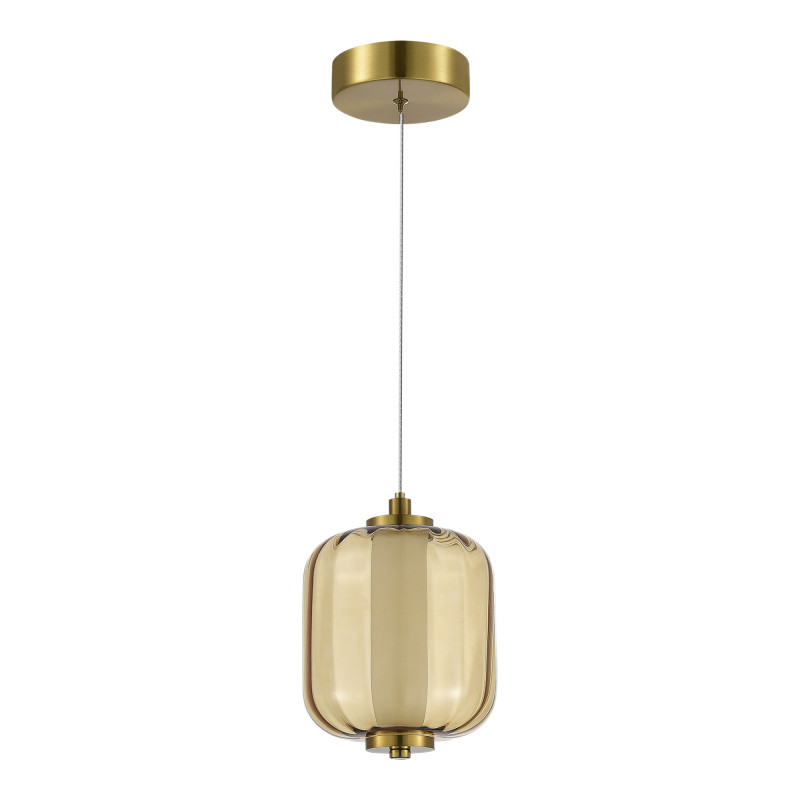 Подвес 16,5*18,5/200 см, 1*LED*11W 3000K ST LUCE Summer SL1193.303.01 латунь