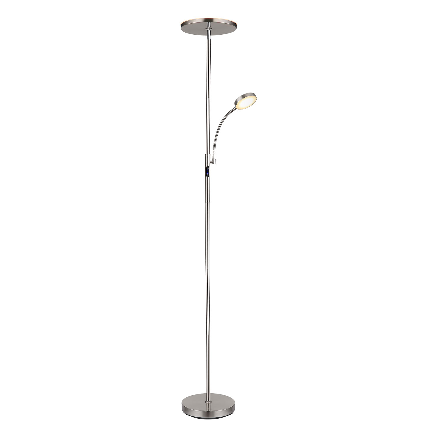 Торшер Lussole LSP-0903, 25*175 см, никель матовый