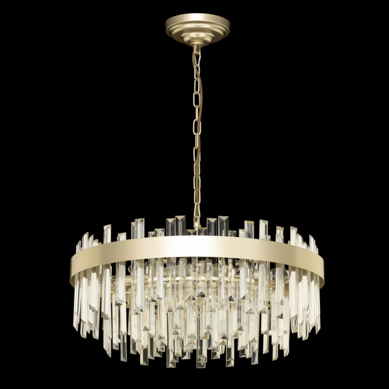 Люстра 56*80 см, 8*E14, Шампань Citilux Лаура CL301282