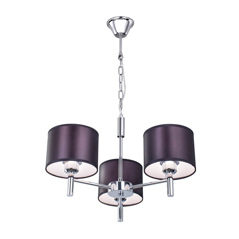 Подвесная люстра Citilux Аврора CL463131 хром/черный