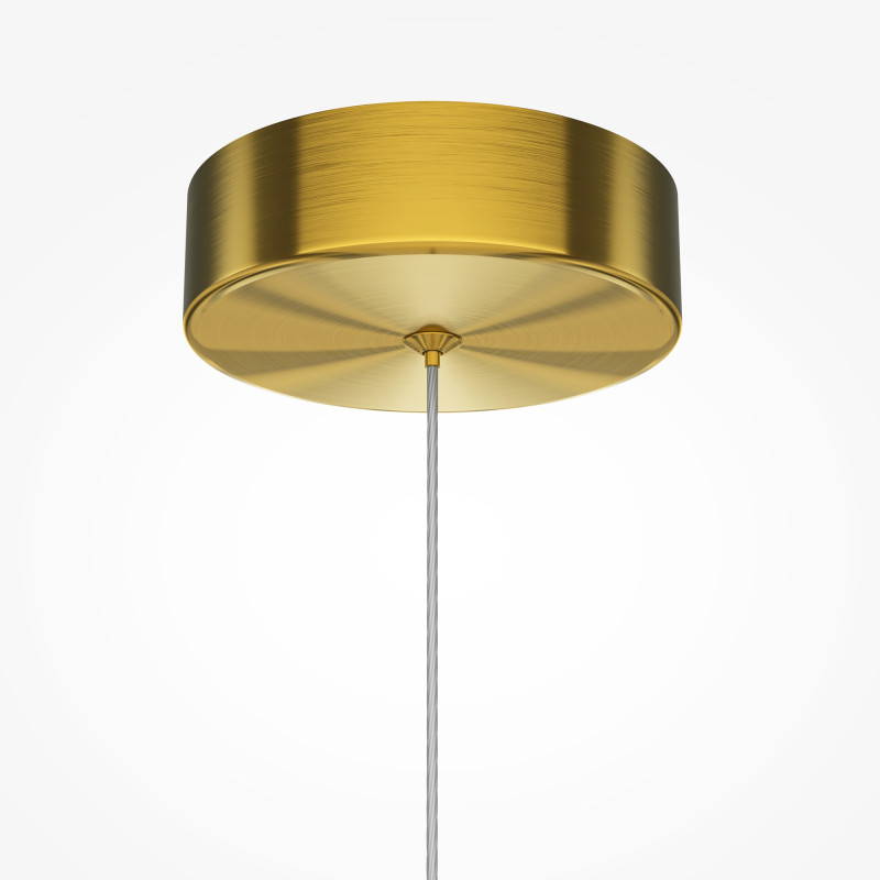 Подвесной светильник 14*13*318 см, LED, 3000К, Maytoni Mind MOD299PL-L10BS3K латунный