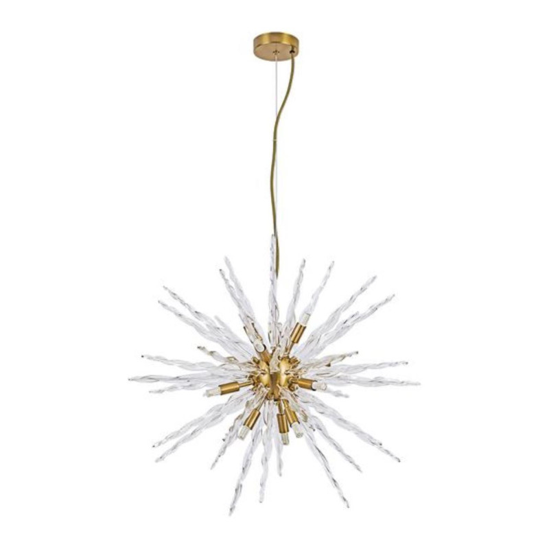 Подвесная люстра 55 см, Arte Lamp BELLA A1066SP-12PB, медь