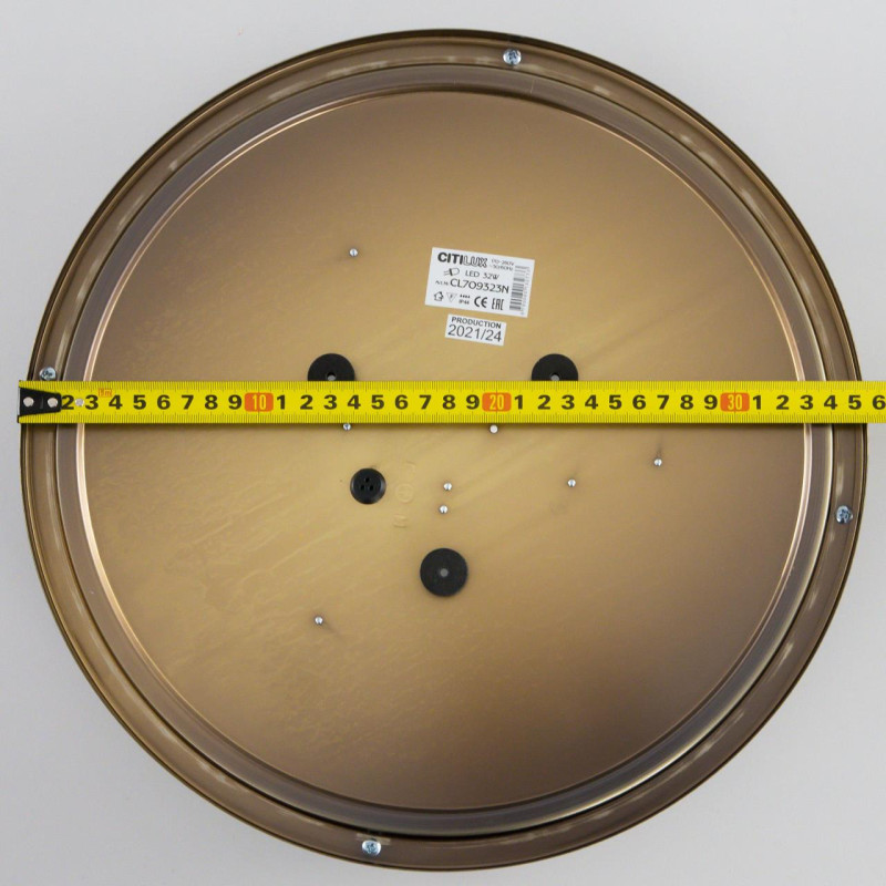 Светильник 35 см, 32W, 4000K Citilux Бостон CL709323N бронза