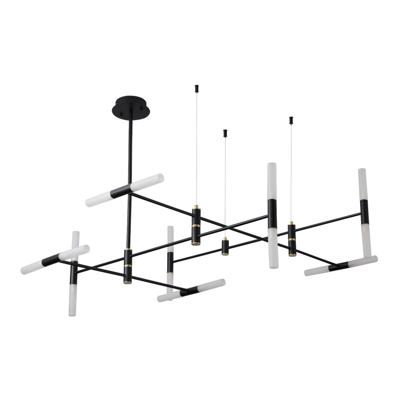 Светильник подвесной 110*130*120 см, 16*G9*5W 4000K ST LUCE Rimini SL1216.403.16 черный