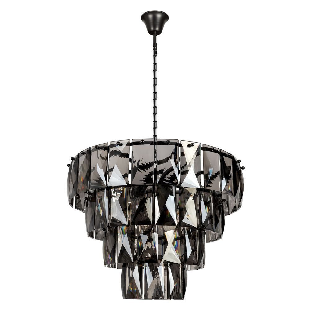Подвесной светильник 66 см, Loft IT Contemporary 10561/660 Smoke, черный-дымчатый
