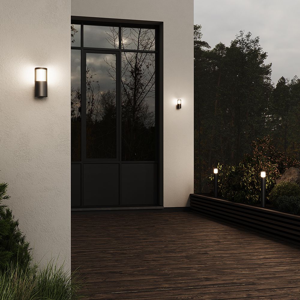Ландшафтный светильник 70 см, 1*E27*35W Maytoni Alura O492FL-01GF, Графит