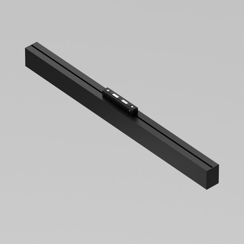 Светодиодный светильник 60 см, 20W, 3000K, Maytoni Technical Basis S35 TR012-2-20W3K-B, черный трековый