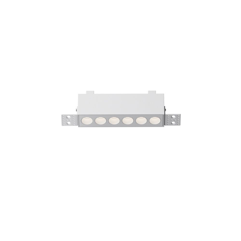Встраиваемый светильник  DL065-12W3-6K-TRS-W 18,2*2,95*-6 см, *LED*12W, 6000K, Maytoni technical Points DL065-12W3-6K-TRS-W, Белый