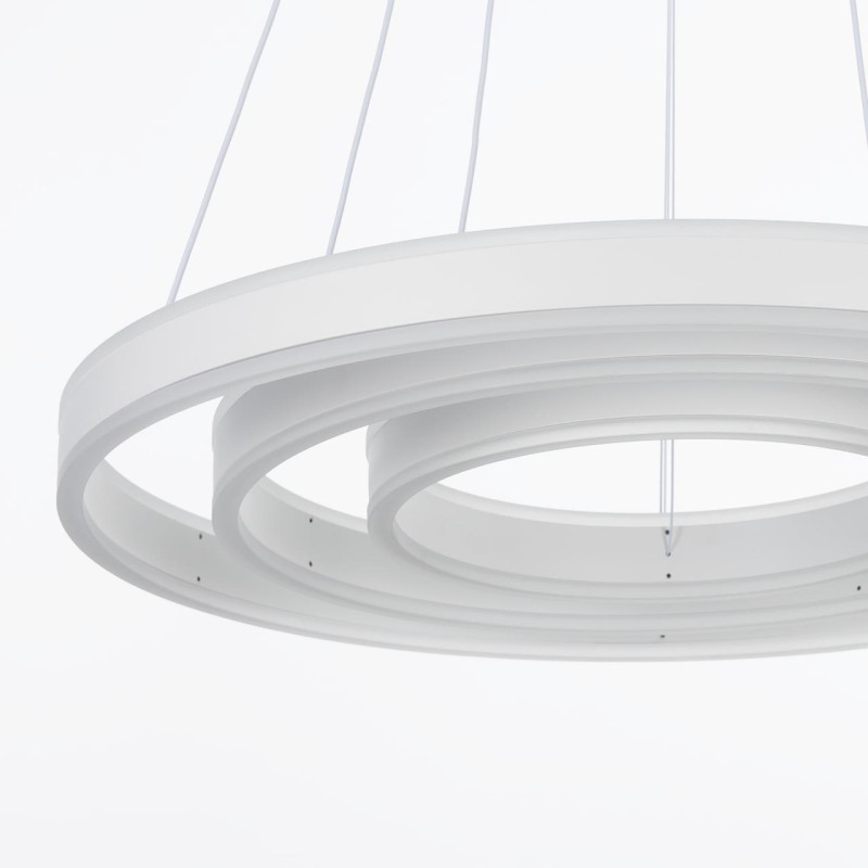 Люстра 60*120 см LED*145 W, 3000 / 5500 К Citilux Дуэт Белый CL719650