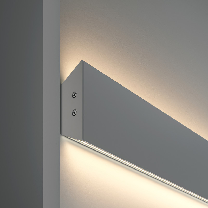 Алюминиевый профиль 2000*48,3*18 мм для светодиодной ленты Maytoni Led strip ALM-1848-S-2M