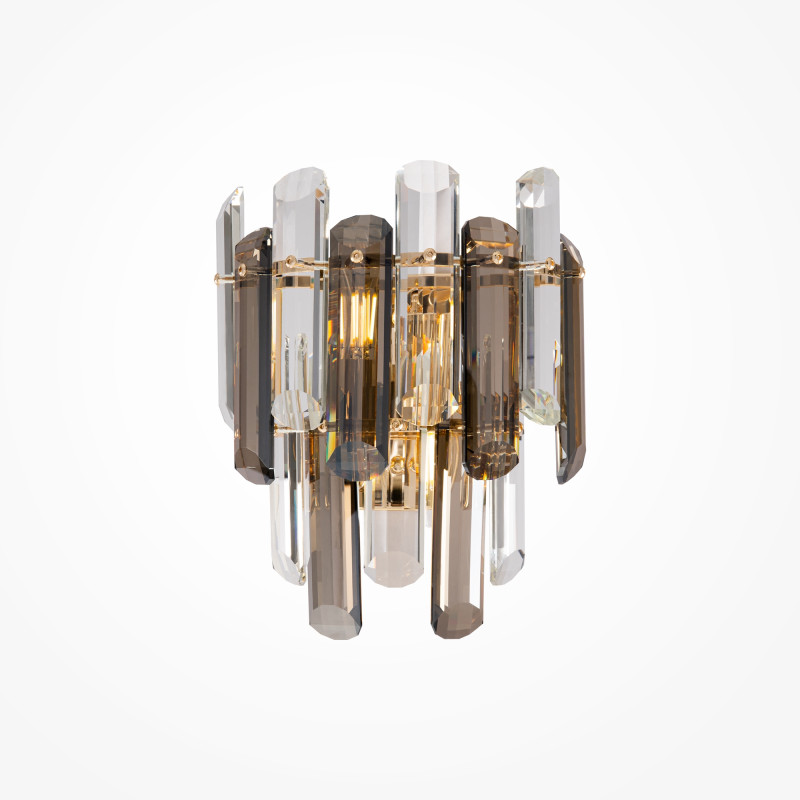 Бра Maytoni Diamant Crystal Flare DIA200WL-02G, золото
