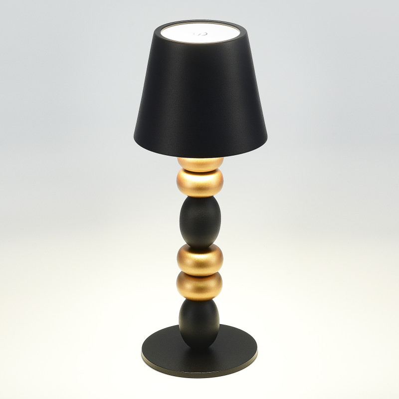 Прикроватная лампа 11*29,4 см, 1*LED*3W 3000-6000K ST LUCE Ease SL1011.414.01 черный, золотистый