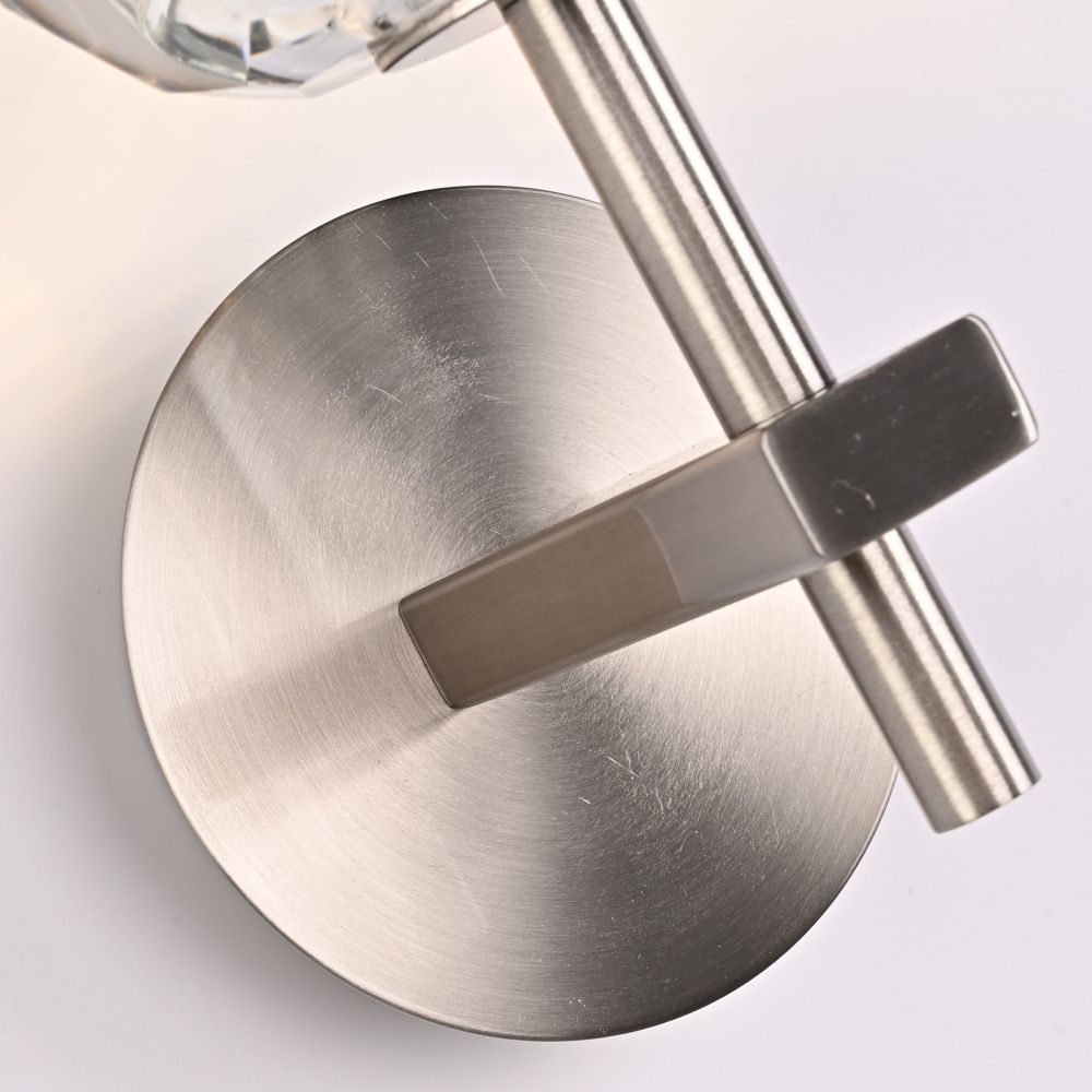 Бра Boule de Cristal Single Sconce Никель 22*11*22 см, 1*G9*40W, ImperiumLoft 196952-22, Никель