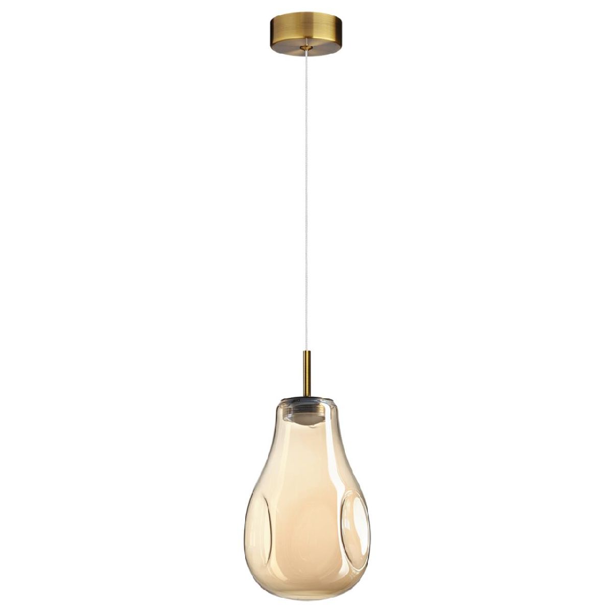Подвесной светильник 13 см, 4W, 4000K, Odeon Light Pendant Nave 5098/4L, бронза