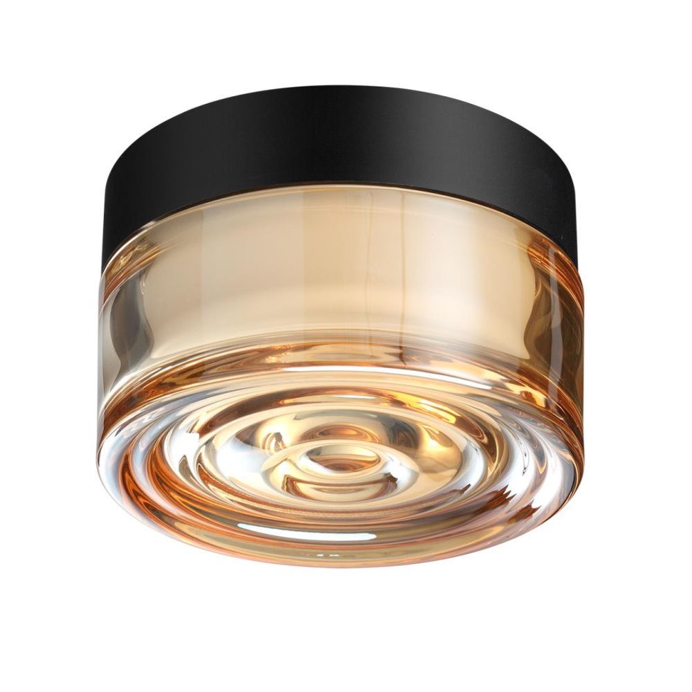 Светильник 13*8- см, 1*LED*6W, 2200/2700/3000K, Odeon Light Ronda 7158/6CL, черный