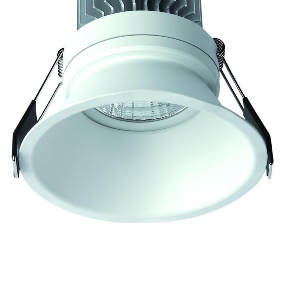Светильник встраиваемый 10,8*13 см, вр 10 см, *LED*12W, 3000K, Mantra Formentera MANC0073, матовый белый
