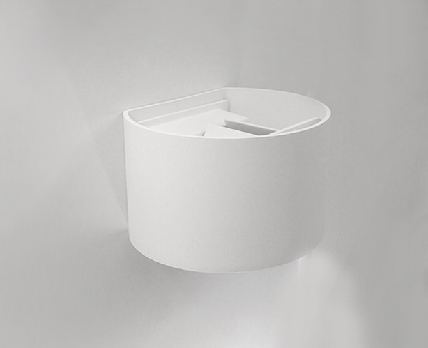 Уличный настенный светодиодный светильник Italline IT01-A310R white, 6W LED, 3000K, белый