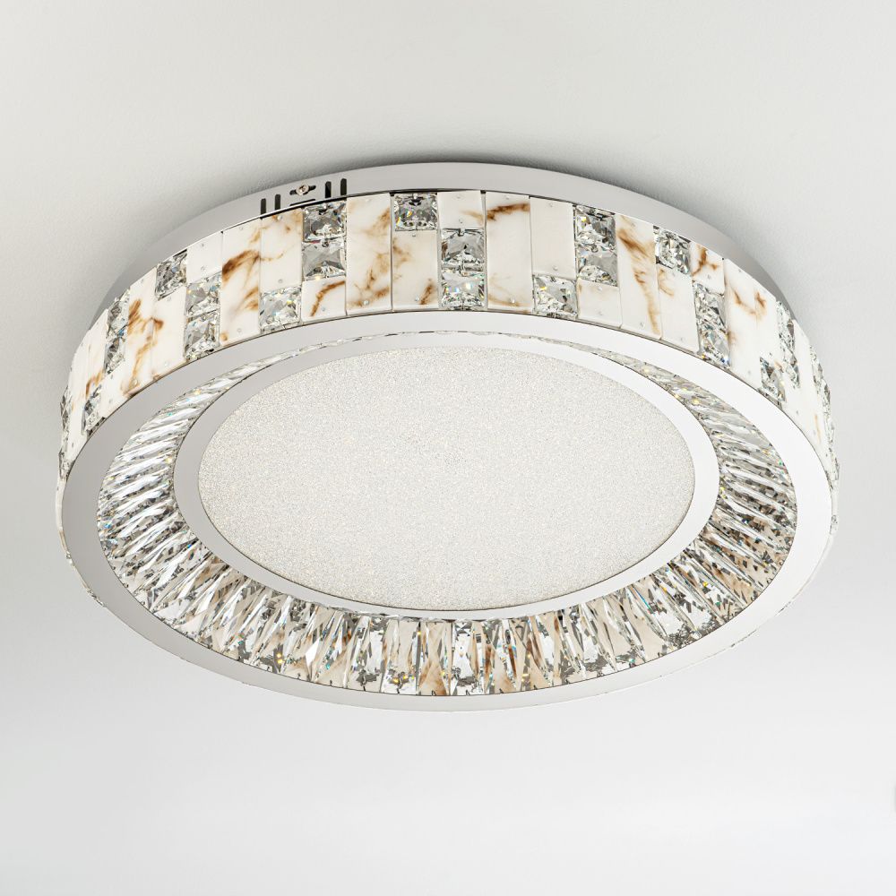 Светильник *60*13,1 см, LED*68W, 3000-6000K, Modelux  ML.2400.600 CR, Хром