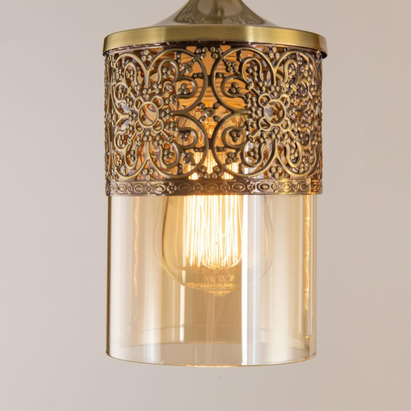 Люстра подвесная Citilux Эмир CL467223 бронза 36*20*48