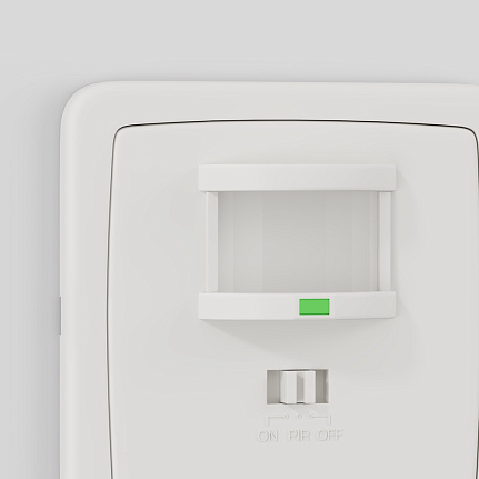 Датчик движения и освещенности 8*3*8 см, 800W Maytoni Technical SI-02 белый