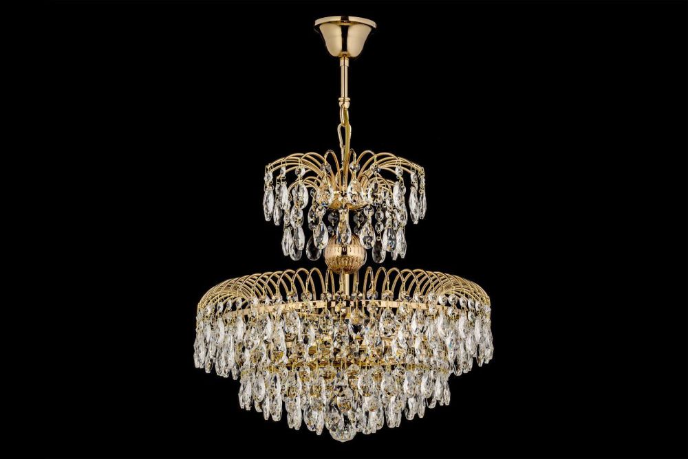 Люстра подвесная *40*40 см, 5*E14*40W, Arti Lampadari Mineo Gold Mineo E 1.5.40.101 G, Золото