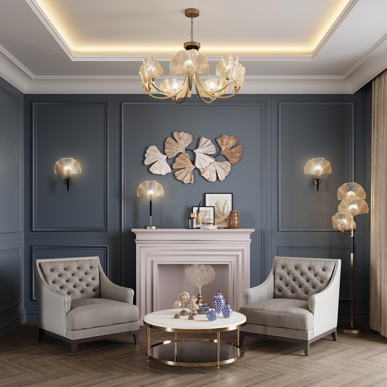 Бра Odeon Light Ventaglio 4870/1W Золото