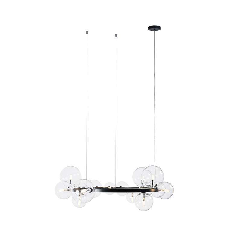 Люстра 85 см Loft IT Molecule 10023/850 черный