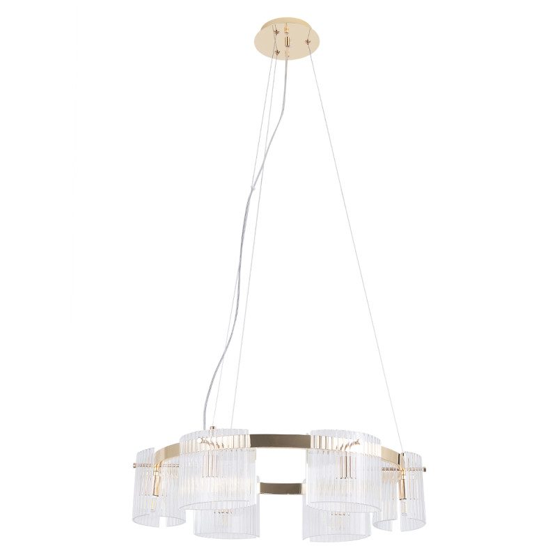 Люстра 60*14 см, 6*LED G9*8W Золото Crystal Lux ENCANTO SP6