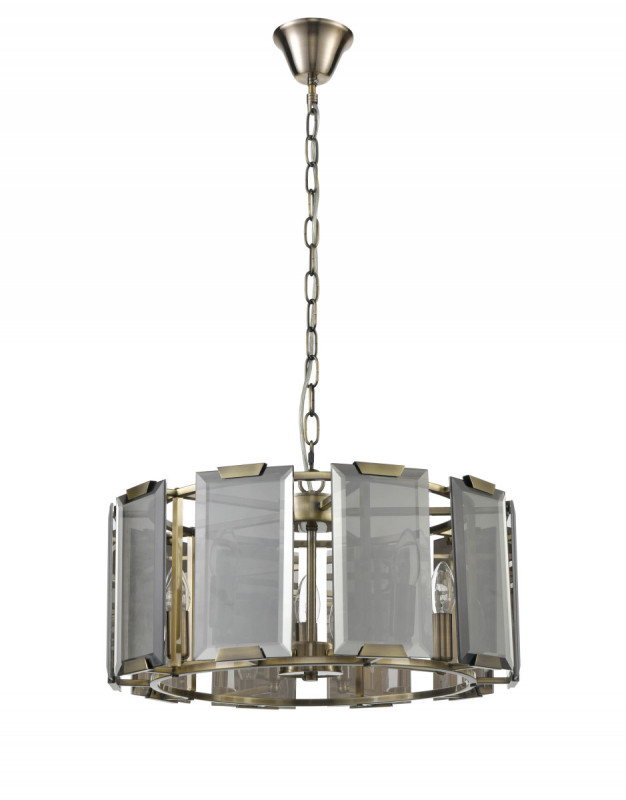 Подвесная люстра  51*120 см, 5*E14 античная бронза Vele Luce Sorrento VL3004P05