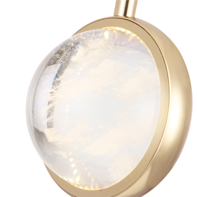 Светильник 10 см, 6W, 3000K, Crystal Lux CIELO SP6W LED GOLD, золото