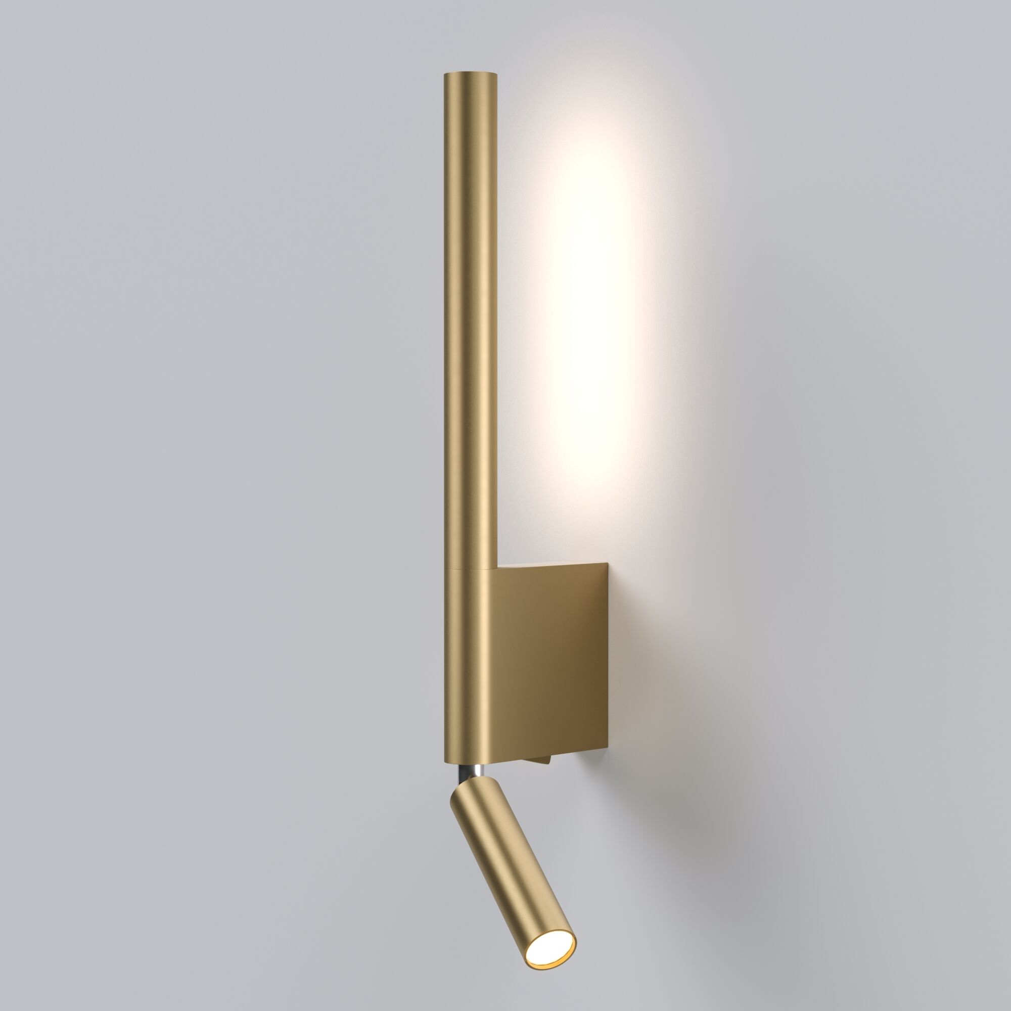 Бра 45 см, 13W, 4000K, Elektrostandard Sarca 40111/LED, латунь