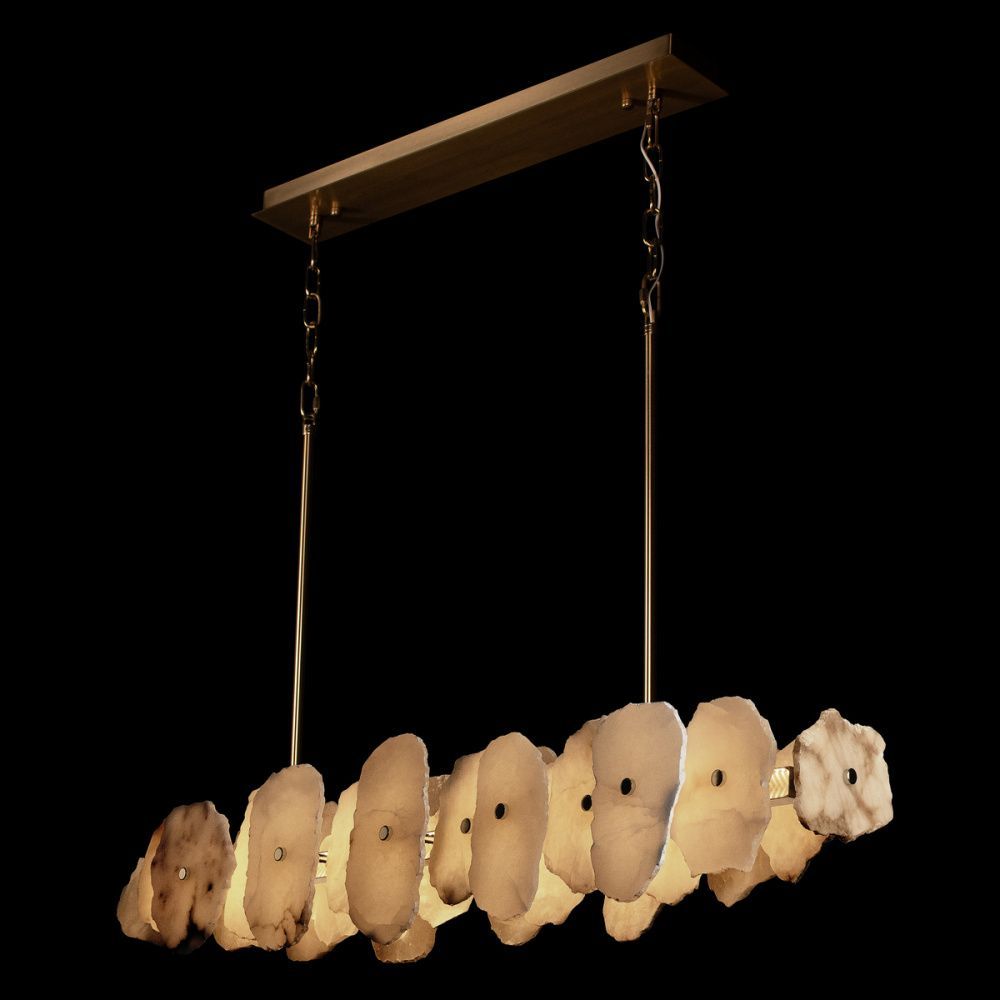 Подвесная люстра 120 см, 100W, 3000K, Loft IT Alicante 10248/1200, бронза