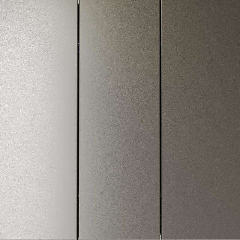 Выключатель встраиваемый Voltum S70 трехклавишный 10А, шелк пластик Soft touch VLS030104