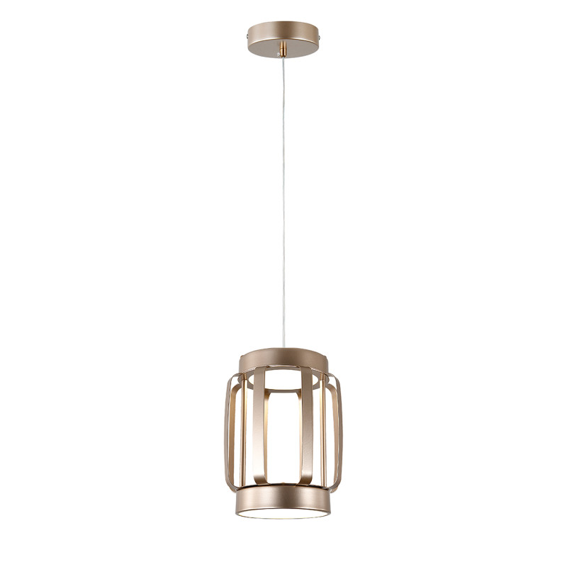 Подвесной светильник 15*15*150 см, LED, 24W, 3000К-6000K, Indigo CAPSULA V000154L золотой, 14027/2P Gold