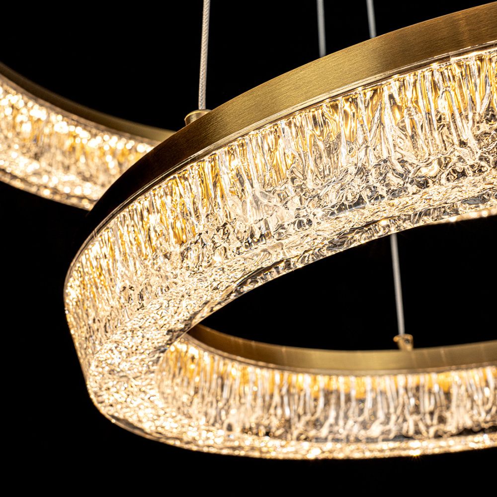 Светильник 40 см, *LED*115W, 3000-6000K, Modestyle  MS.9026.600.400  BS, Латунь