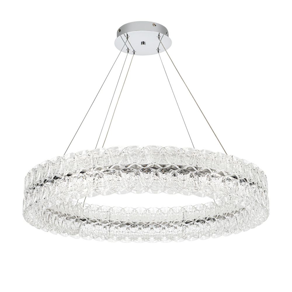 Люстра *80*13 см, LED*70W, 3000-6000K, Modelux  ML.8185.800 CR, Хром