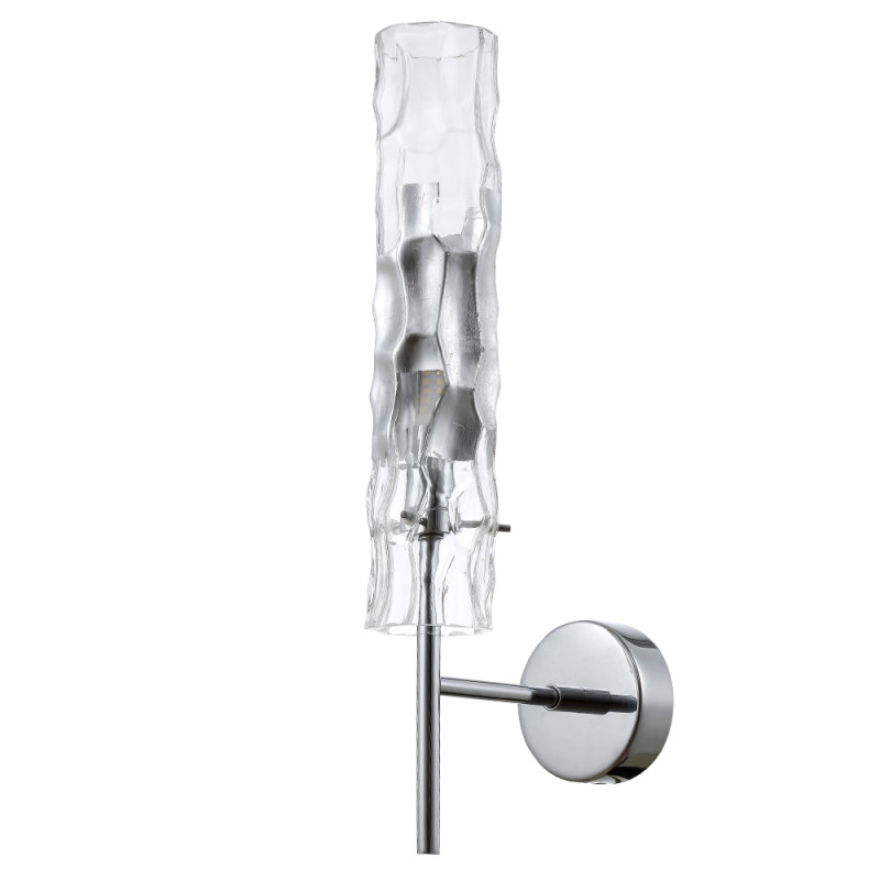 Бра 38 см, Crystal Lux PRIMAVERA AP1 CHROME, хром