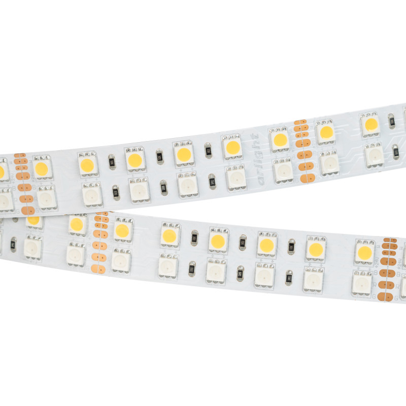 Лента RT-B144-19mm 24V RGBW-Warm (32 W/m, IP20, 5m) (Arlight, Открытый) 012327(3). Цена указана за 5 метров. Продается кратно 5 метрам.