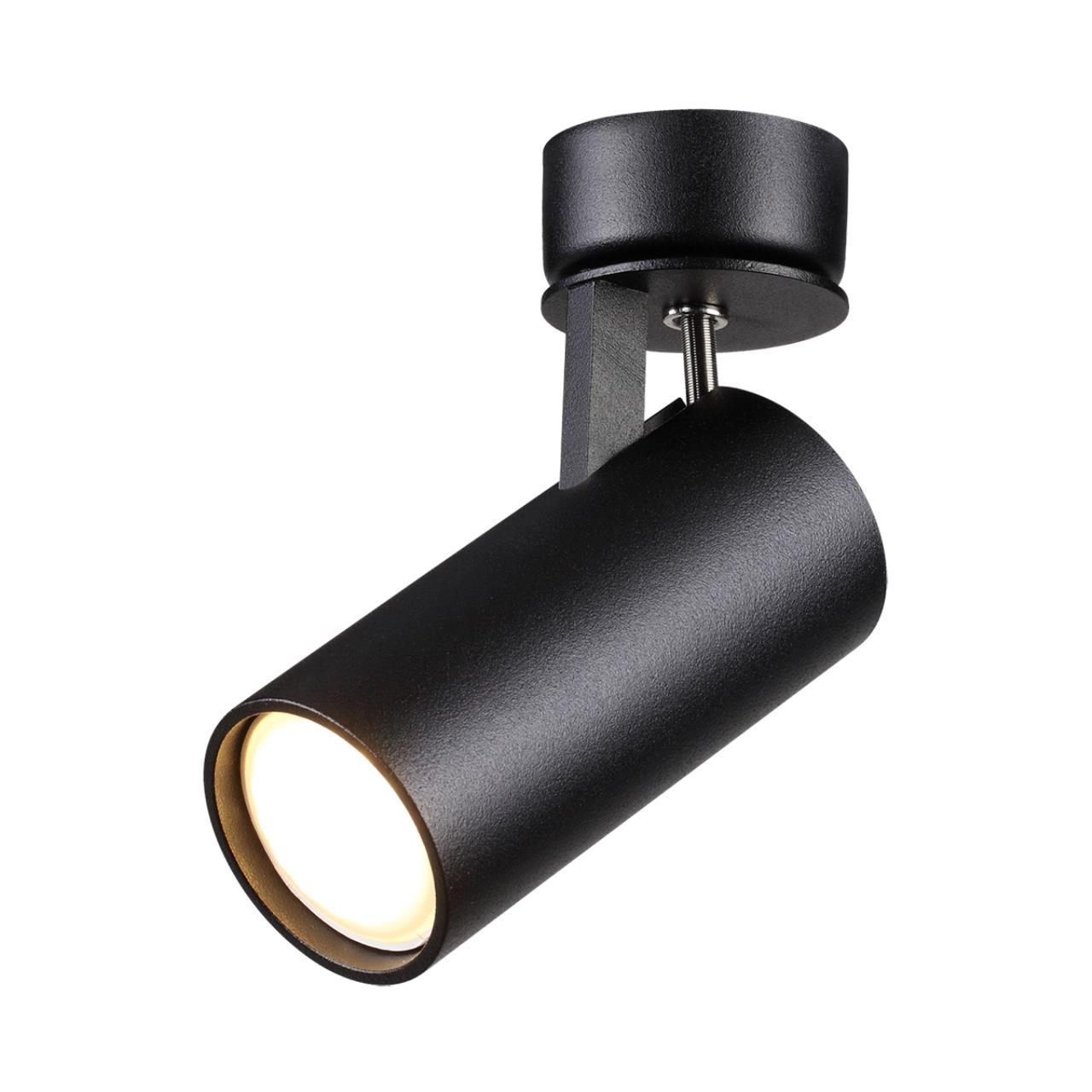 Светильник 12*5,5 см, GU10 50W, Odeon Light Corse 3872/1C черный