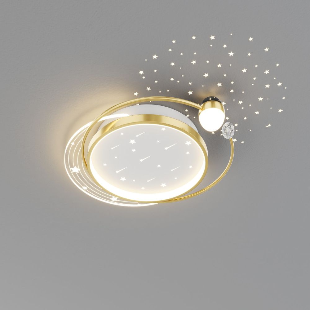 Светильник 50*60*10- см, *LED*68W, F-Promo Cruise 4743-5C, золотой