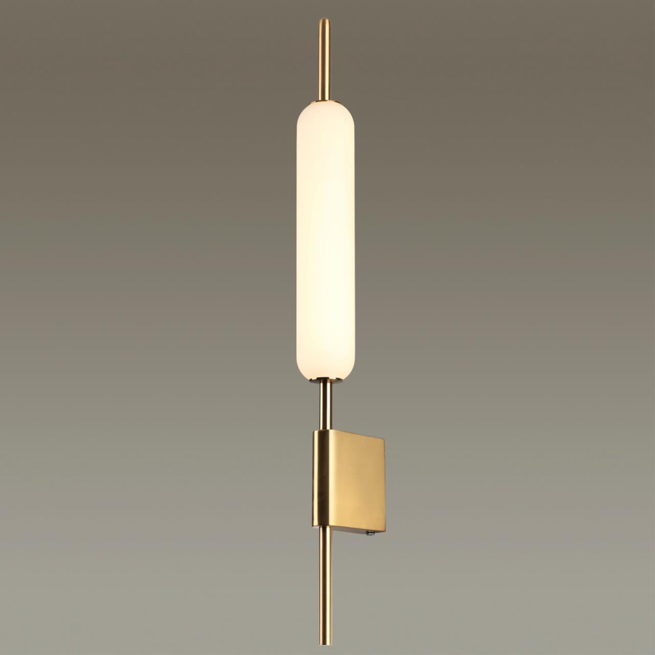 Настенное бра Odeon Light Reeds 4794/12WL, 12W LED, 4000K, бронза