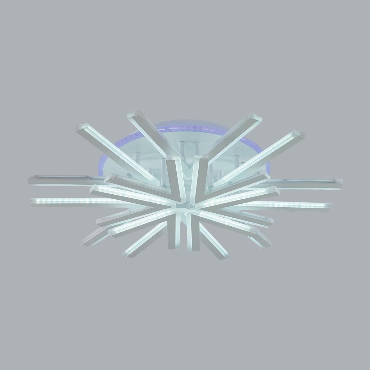 Потолочный светильник 63*12 см, 1 LED 95W 3000-4000-6000K Lumion Alberta 8029/95CL белый