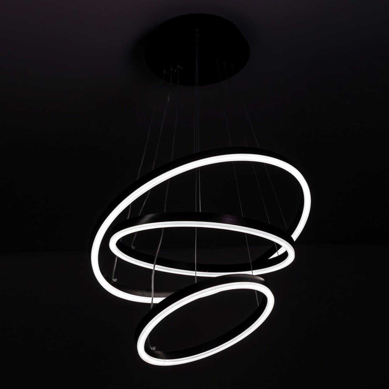 Подвесной светильник **120 см, LED 150W, 3000 / 6000K, Коричневый LED4U L55000-3HL BR