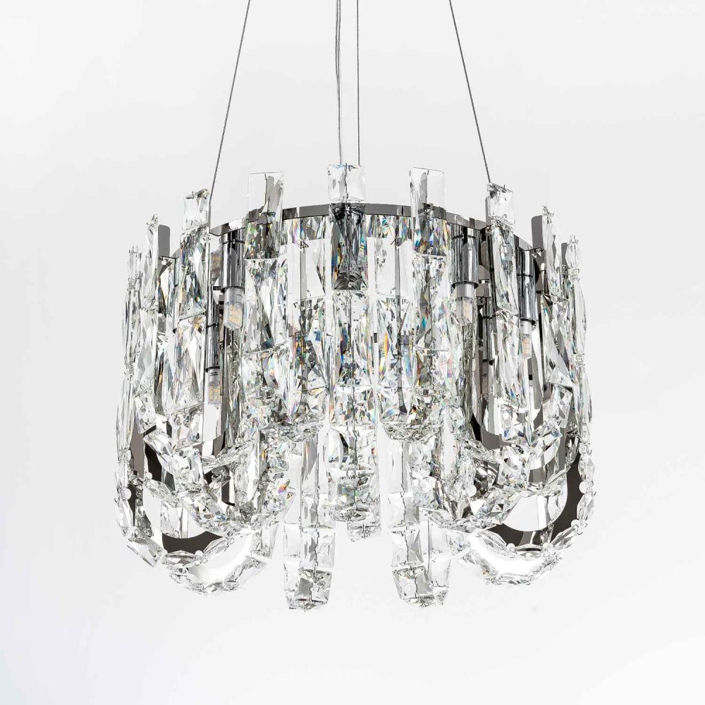 Подвесная люстра 40 см MODELUX ML.6621.9 CR хром